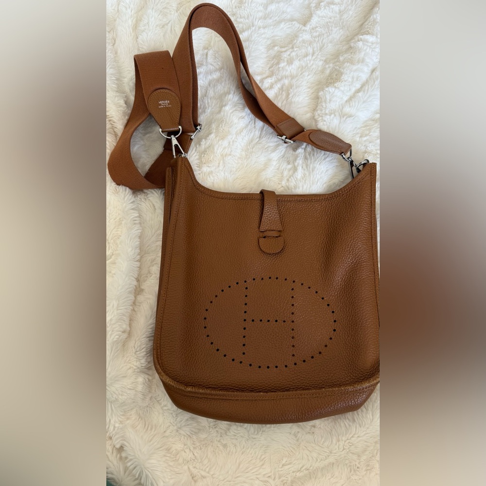 Brown Leather Shoulder Bag